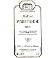 tiquette de Chteau Sainte Catherine - Blanc 