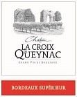 tiquette de Chteau la Croix de Queynac - Rouge 