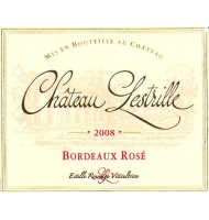 tiquette de Chteau Lestrille - Bordeaux ros 