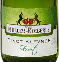 tiquette de Muller Koeberl - Pinot Klevner