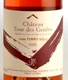 tiquette de Chteau Tour des Gents - Funny Ros 