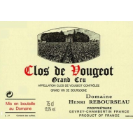 tiquette de Domaine Henri Rebourseau - Clos de Vougeot 