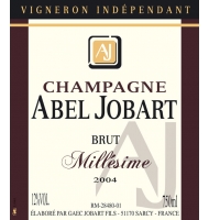�tiquette de Abel Jobart - Brut Mill�sim�