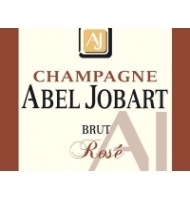�tiquette de Abel Jobart - Brut Ros�