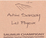 tiquette de Domaine Antoine Sanzay - Saumur-Champigny 