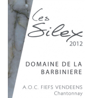 tiquette de Domaine de la Barbinire - Silex - Blanc 