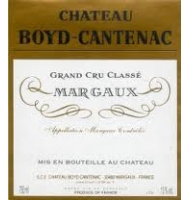 �tiquette de Ch�teau Boyd-Cantenac 
