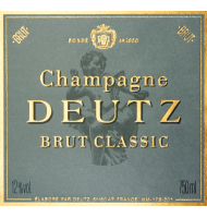 tiquette de Deutz - Brut Classic