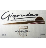 tiquette de Gigondas LaCave - Signature