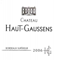 tiquette de Chteau Haut-Gaussens 