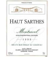 tiquette de Chteau Haut Sarthes - Montravel 