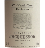 tiquette de Jacquesson - Ay Vauzelle Terme - Brut