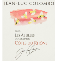 tiquette de Jean-Luc Colombo - Les Abeilles de Colombo - Rouge