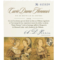 tiquette de Chteau Lagrzette - Cuve Dame Honneur 