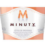 tiquette de M de Minuty - Ros
