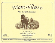 tiquette de Michel Guignier - Moncailleux