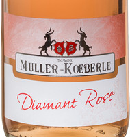 tiquette de Muller Koeberl - Diamant rose