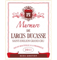 tiquette de Murmure de Larcis Ducasse