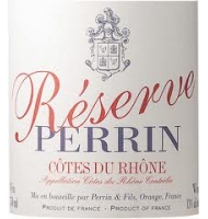 tiquette de Perrin - Rserve - Rouge