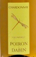 tiquette de Domaine Poiron Dabin - Chardonnay 