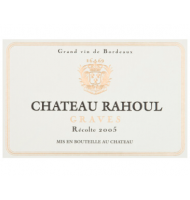 tiquette de Chteau Rahoul - Graves - Rouge 
