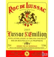 tiquette de Roc de Lussac