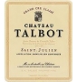 tiquette de Chteau Talbot 