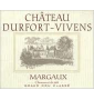 �tiquette de Ch�teau Durfort-Vivens 