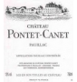 tiquette de Chteau Pontet-Canet 