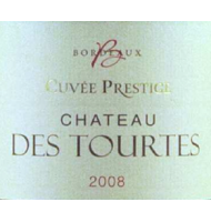 tiquette de Chteau des Tourtes - Cuve Prestige - Rouge 
