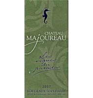 Étiquette de Château Majoureau - Les Vignes du Paradis 