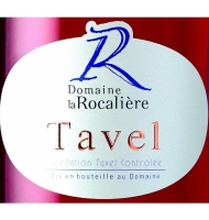 Étiquette de Domaine la Rocalière - Tavel 