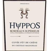Étiquette de Château Majoureau - Hyppos 