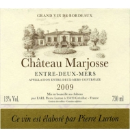 Étiquette de Château Marjosse - Entre-Deux-Mers 