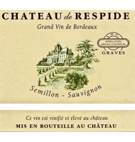 Étiquette de Château de Respide 