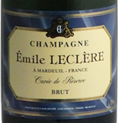 Étiquette de Emile Leclère - Brut Réserve