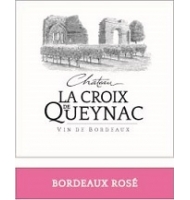 Étiquette de Château la Croix de Queynac - Rosé 