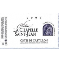 Étiquette de Château la Chapelle Saint Jean 