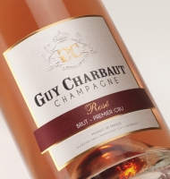 Étiquette de Guy Charbaut - Rosé