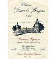 Étiquette de Château Brande-Bergère 