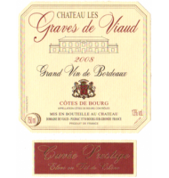 Étiquette de Château les Graves de Viaud - Cuvée Prestige 