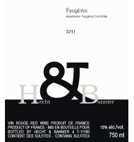 Étiquette de Hecht Et Bannier - Faugères