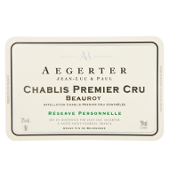 Étiquette de Aegerter - Beauroy