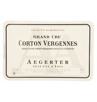 Étiquette de Aegerter - Corton Vergennes
