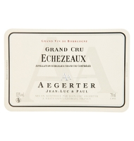 tiquette de Aegerter - Echezeaux Grand Cru