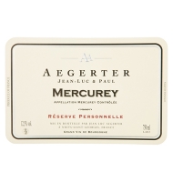 tiquette de Aegerter - Mercurey