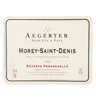 tiquette de Aegerter - Morey Saint Denis