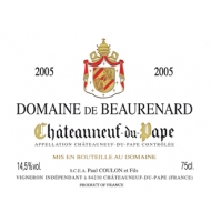 tiquette de Domaine de Beaurenard - Chteauneuf-du-Pape - Rouge 