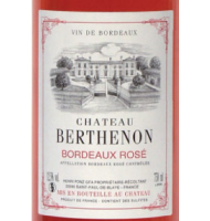 Étiquette de Château Berthenon - Rosé 