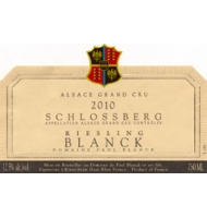 tiquette de Blanck - Riesling Schlossberg